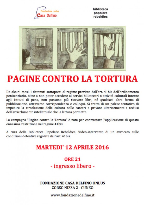Cuneo 12 aprile 2016 Casa Delfino